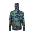 Tričko MIDLAND GRAPHIC LS PULLOVER HOODIE zelené F22