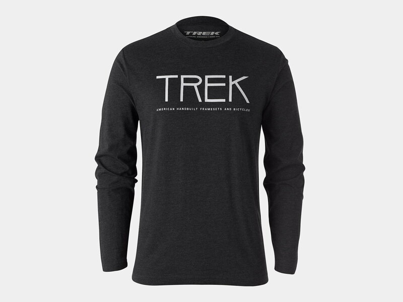 Tričko Trek Stick Logo LS čierne