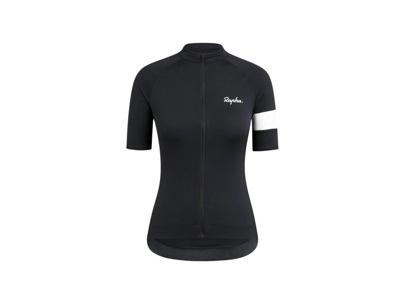 Damen Winter-Radjacke Rapha Core schwarz