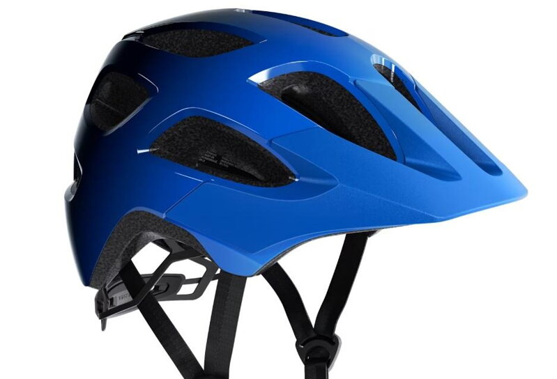 Trek Tyro Youth Helm blau