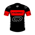 HQBC Trikot QPI TEAM 2021 Kurzarm schwarz/rot