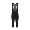 SHIMANO Hose VERTEX KNICKERS 3/4 isoliert mit Hosenträgern schwarz
