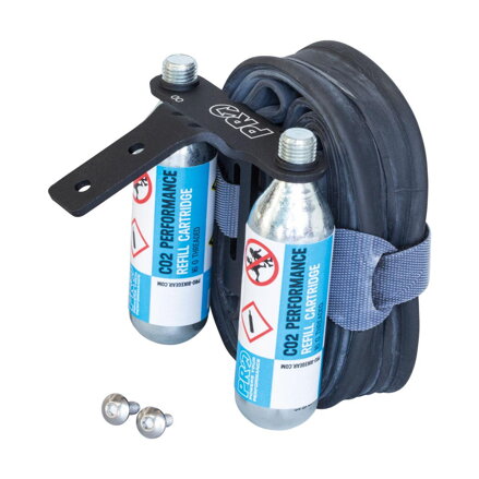 PRO CO2-Halter unter dem Sattel