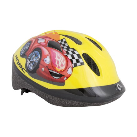 HQBC FUNQ Rotes Auto gelb