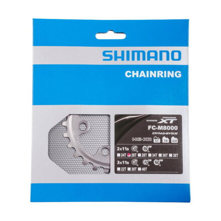 SHIMANO Kettenblätter DEORE XT FC-M8000 2-fach