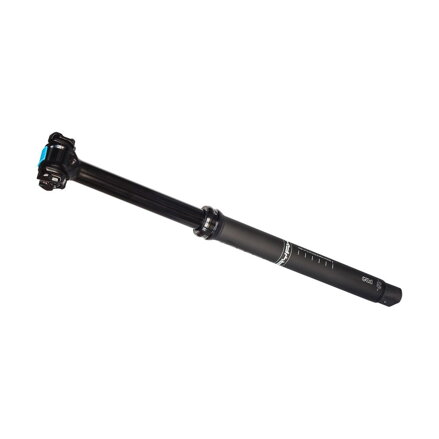 PRO Sattelsitz KORYAK teleskopisch mit innen. Führender 150-mm-Hub, einer per Hebel
