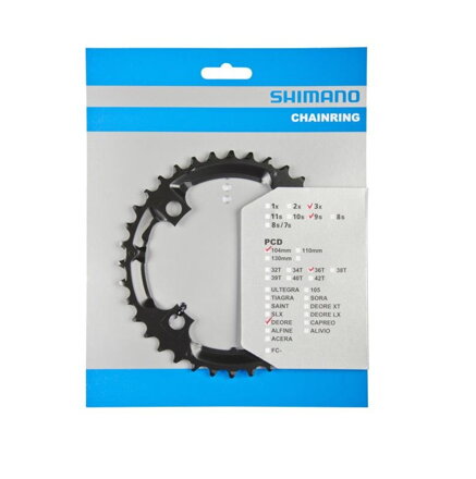 SHIMANO Kettenblätter DEORE FC-M590