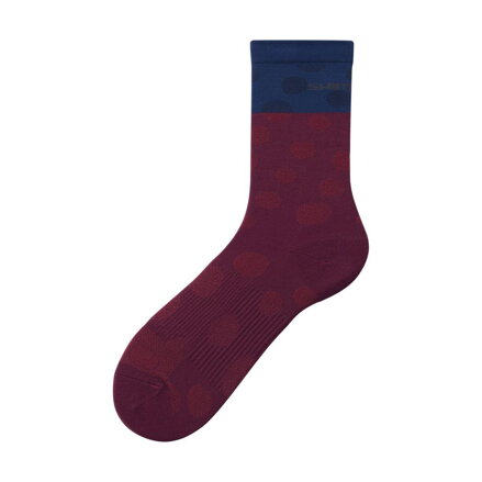 SHIMANO Socken ORIGINAL TALL burgunderrot