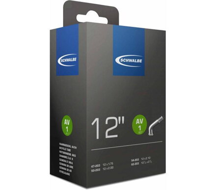 SCHWALBE Schlauch AV1 45° 12x1,75/2,10 AV 40mm 45° (47/62-203) 80g