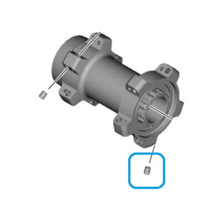 SHIMANO Speichenmutter für WH-M988