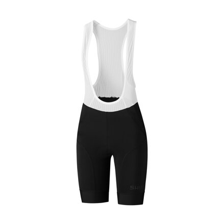 SHIMANO Damenhose SUMIRE mit Hosenträgern schwarz