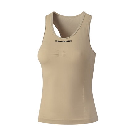 SHIMANO Damen T-Shirt VERTEX SL BASE LAYER hellbraun