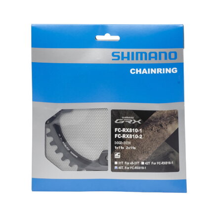 SHIMANO Kettenblätter GRX FC-RX810 für 1 & 2-fach Antriebe