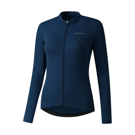 SHIMANO Damentrikot KAEDE THERMAL LONG blau