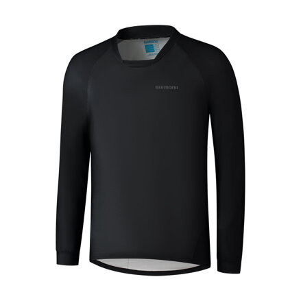 SHIMANO Trikot MYOKO LONG WARM schwarz