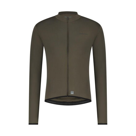 SHIMANO Trikot VERTEX THERMAL LONG grün