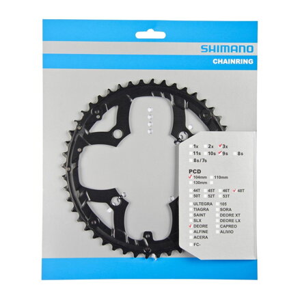 SHIMANO Kettenblätter DEORE FC-M590