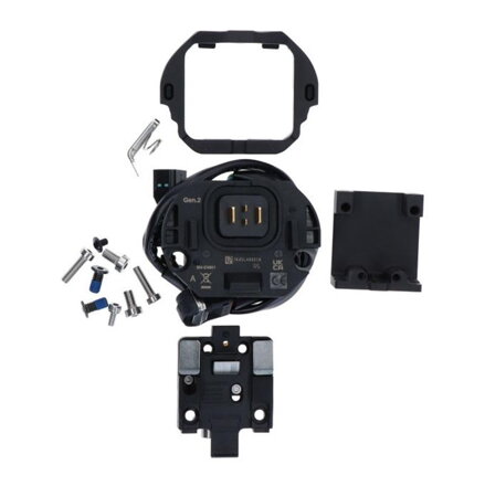 SHIMANO Akkuhalter E-BIKE SYSTEMS BM-EN801 für integrierte Montage (ohne Schlosshalterung, Innensechskant-Typ)