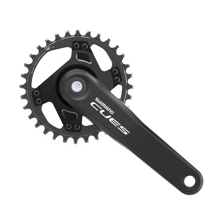 SHIMANO Kurbelgarnitur Cues FC-U4000-1 170 mm 32Z 9/10/11-fach schwarz für Vierkant ohne Lager