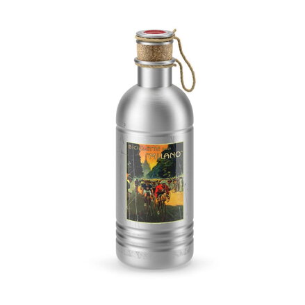 ELITE Trinkflasche EROICA 600 Bicilette Milano Aluminium