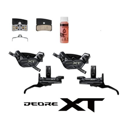 SHIMANO Upgrade-Kit Bremse M8220 vorne/hinten