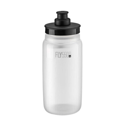 ELITE Flasche FLY TEX 550 transparenter schwarzer Deckel