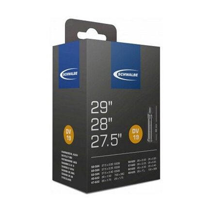 SCHWALBE Schlauch DV19 (40/62-584/635) 27.5/29x1.60–2.45 DV 40 mm 220 g