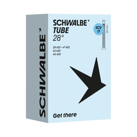 SCHWALBE Schlauch SCV17 (28/47-622/635) 28x1.10–1.85 SCV 60 mm 150 g