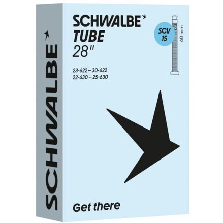 SCHWALBE Schlauch SCV15 (23/30-622/630) 28x0.90–1.20 SCV 60 mm 105 g