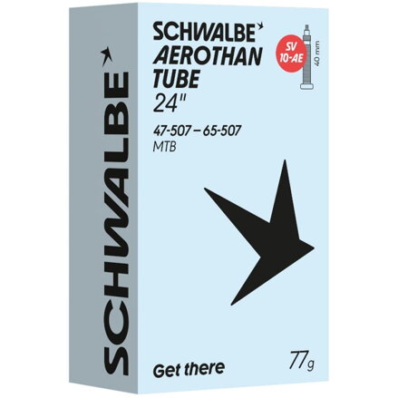 SCHWALBE Schlauch SV10-AE (47/65-507) 24x1.85–2.60 SV 40 mm Aerothan 77 g