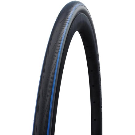 SCHWALBE Reifen LUGANO II 700x25C (25-622) 50EPI 330 g K-Guard SiC blaue Streifen faltbar