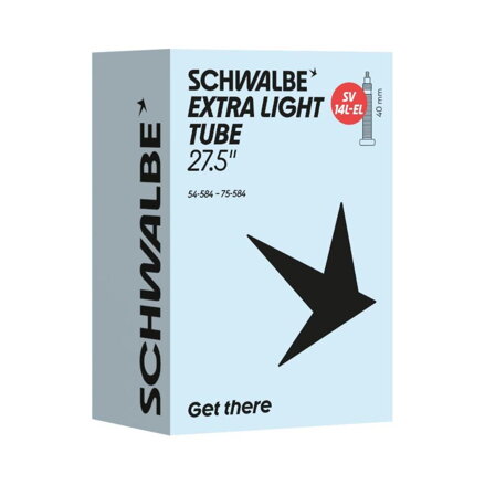 SCHWALBE Duša SV14L-EL (54/75-584) 27.5x2.10–3.00 SV 40mm Extra Light 200g