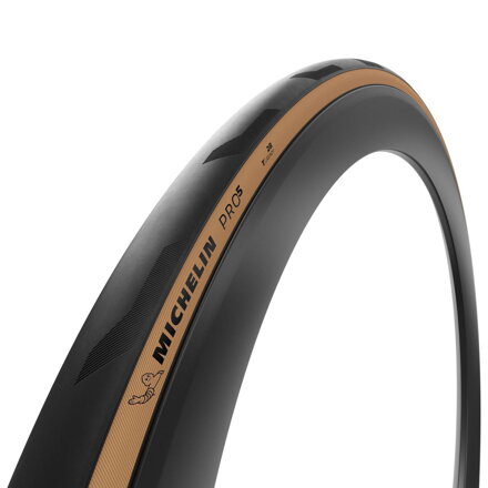MICHELIN Plášť PRO5 700x30C (30-622) 3x120TPI 355g hnedý bok skladací