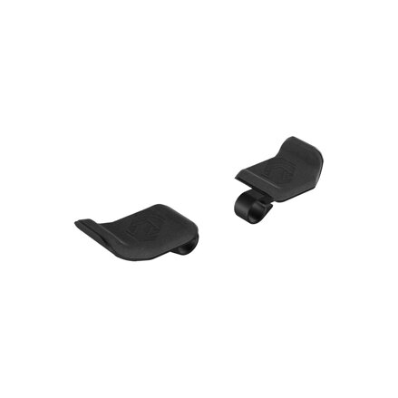 PRO Opierky nastaviteľné alloy, s výstelkami, kompatibilné s clip-on TT nadstavcami