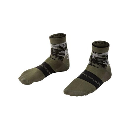 Bontrager Olive Race Quarter Socken
