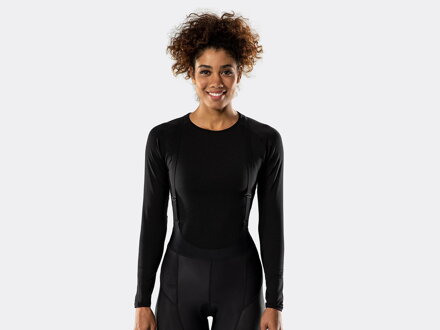 Bontrager WSD Merino Long Sleeve Bottom Shirt Schwarz