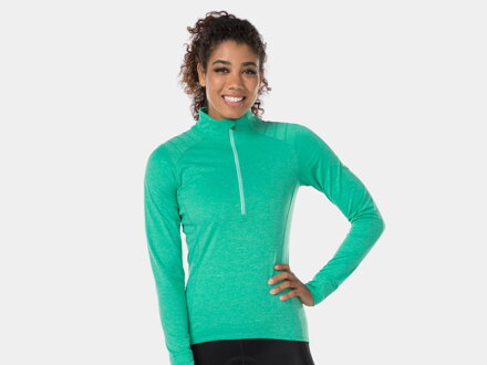 Bontrager Vella WSD Grünes Thermo-Langarmtrikot