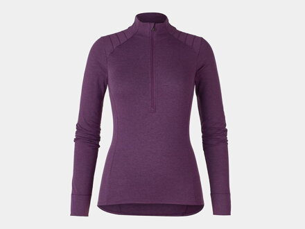 Bontrager Vella WSD Lila Thermo-Langarmtrikot