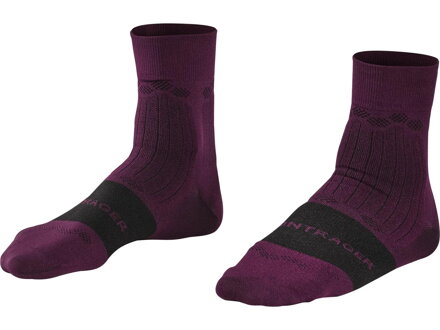 Bontrager Velocis Quarter Socken lila