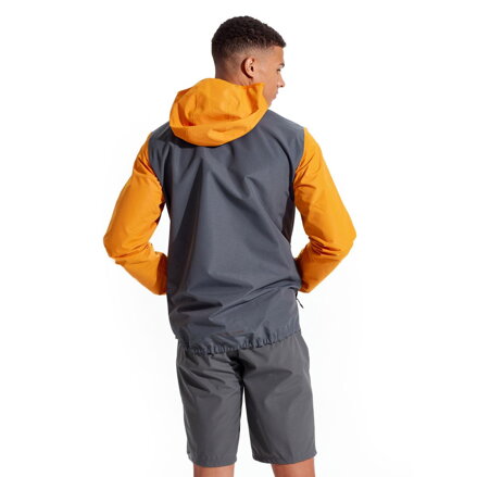 PEARL IZUMI Jacke CANYON 2.5L WXB RAIN orange/grau F22