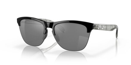 Oakley Frogskins Lite Polierte schwarze/Prizm schwarze Brille