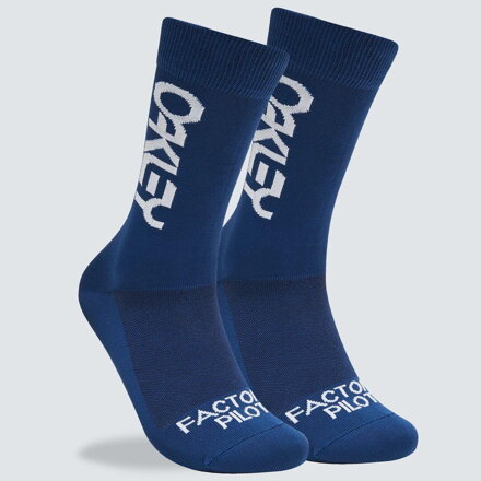 Oakley Factory Pilot MTB blaue Socken