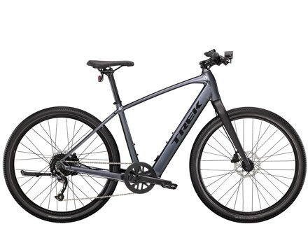 Elektrofahrrad Trek Dual Sport+ 2 2023 grau  