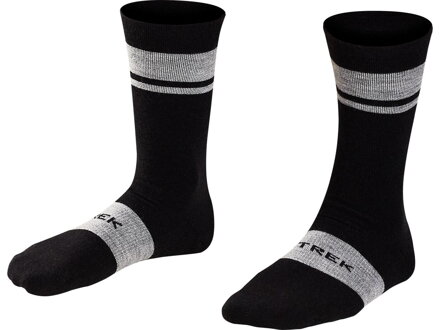 Bontrager Socken Trek Race Crew Cushioned Merino Wool schwarz