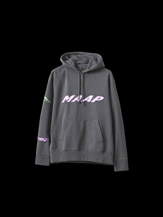 MAAP Hoodie Jayco AlUla WORLDTOUR 26 grau