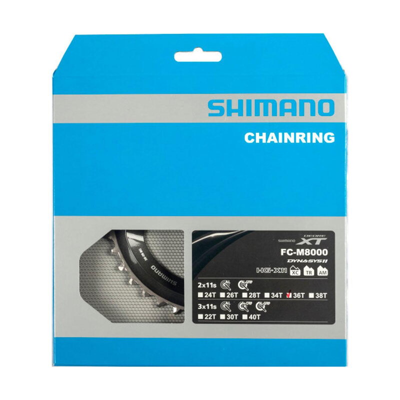 SHIMANO Kettenblätter DEORE XT FC-M8000 2-fach SHIMANO Kettenblätter DEORE XT FC-M8000 2-fach