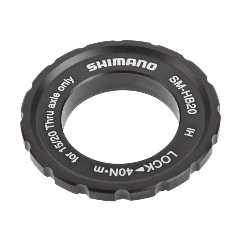 SHIMANO Center-Lock Ring für Steckachsennaben SM-HB20 SHIMANO Center-Lock Ring für Steckachsennaben SM-HB20