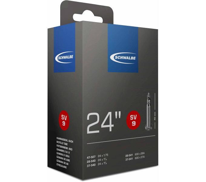 SCHWALBE Schlauch 24 FV9 28/47-507/541 EK 40mm SCHWALBE Schlauch 24 FV9 28/47-507/541 EK 40mm