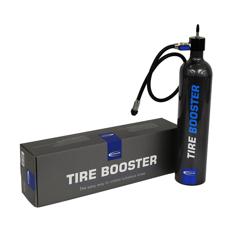 SCHWALBE TIRE BOOSTER Tank zur Druckbeaufschlagung von Tubeless-Rädern SCHWALBE TIRE BOOSTER Tank zur Druckbeaufschlagung von Tubeless-Rädern
