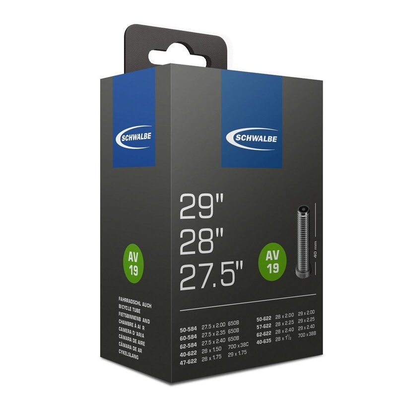 SCHWALBE Schlauch 27,5x2,00/2,35 29x1,75/2,40 AV 40mm SCHWALBE Schlauch 27,5x2,00/2,35 29x1,75/2,40 AV 40mm